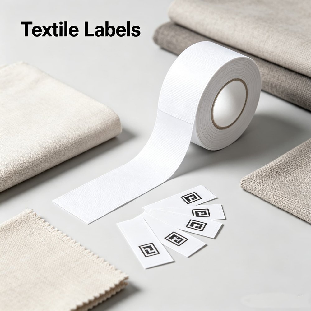 N1 nylon textile labels for home textiles and fabric products