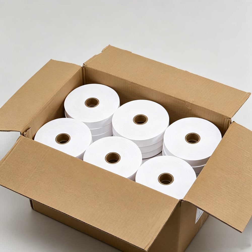 N1 printable nylon textile label material for fashion and uniform wash tags