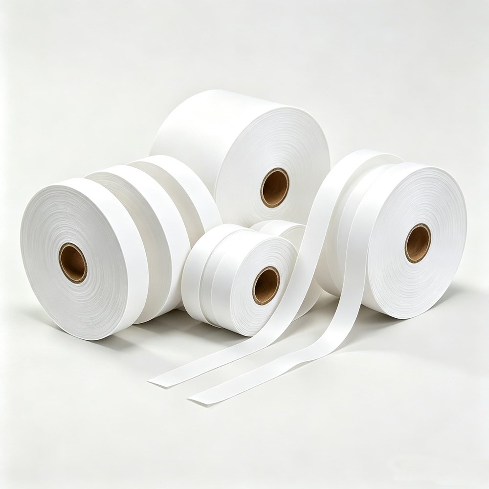 N1 standard printable nylon wash care label material for t-shirts, shirts and casual apparel